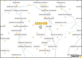 map of Soavina