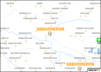 map of Soavinimerina