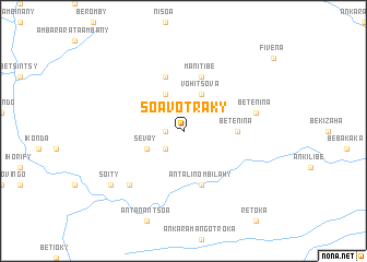 map of Soavotraky