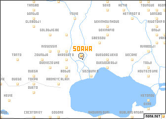 map of So-Awa