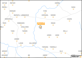 map of Soaw