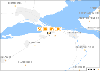 map of Sobakayevo