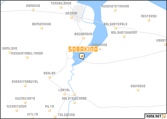 map of Sobakino