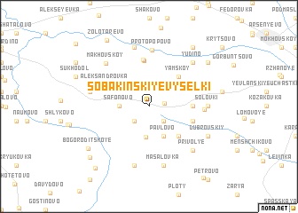 map of Sobakinskiye Vyselki