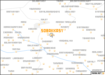 map of Sobakkasy