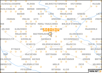 map of Sobaków