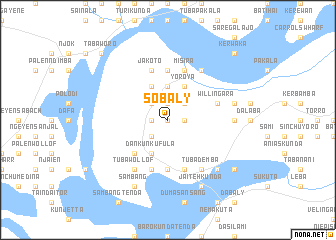 map of Sobaly