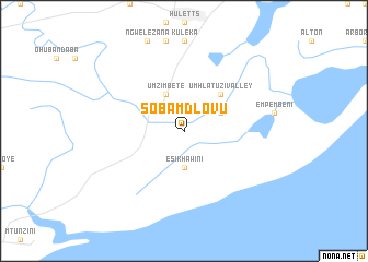 map of Sobamdlovu