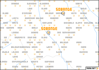 map of Sobande