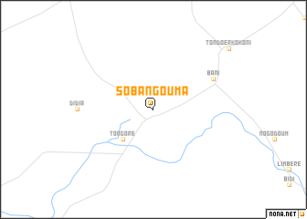 map of Sobangouma
