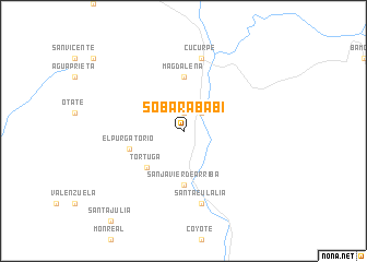 map of Sobarababi