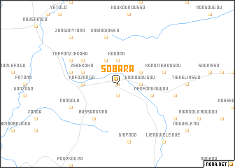 map of Sobara