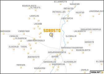 map of Sobasto