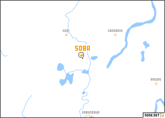 map of Soba