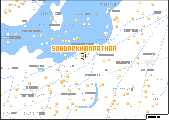 map of Sobdār Khān Pathan