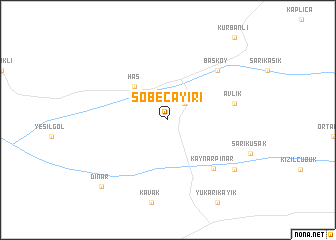 map of Söbeçayırı