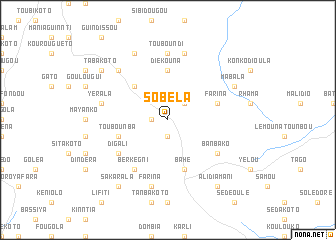 map of Sobéla