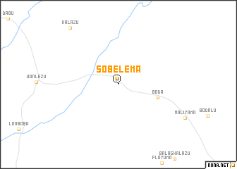 map of Sobelema