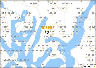 map of Sobène