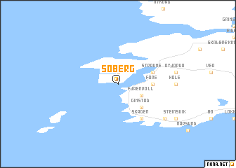 map of Søberg