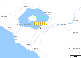 map of Sōbetsu