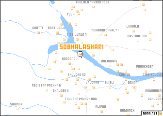 map of Sobha Lāshāri