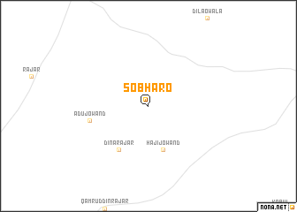 map of Sobhāro