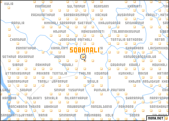 map of Sobhnāli