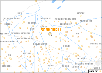 map of Sobho Pali