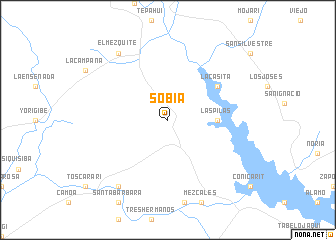 map of Sobía