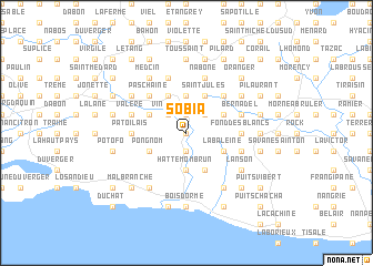 map of Sobia