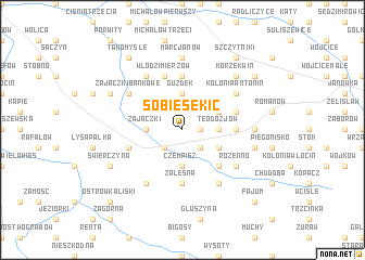 map of Sobiesęki C