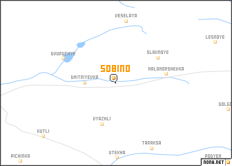 map of Sobino