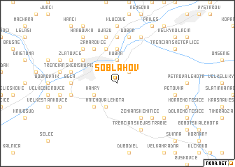 map of Soblahov