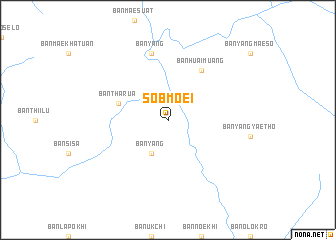map of Sob Moei