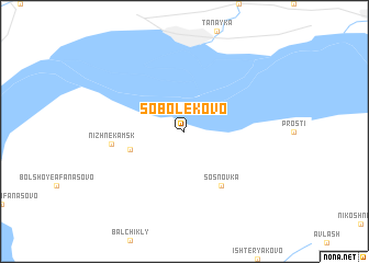 map of Sobolekovo