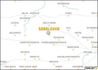 map of Sobolevka