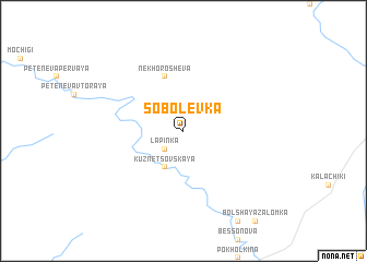 map of Sobolevka