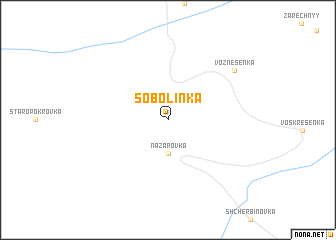 map of Sobolinka