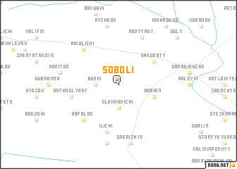 map of Soboli