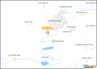 map of Soboli