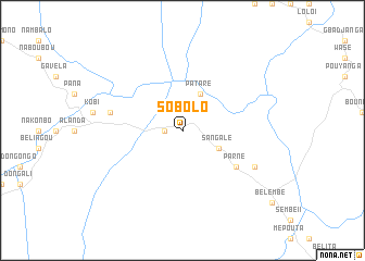 map of Sobolo