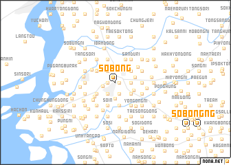 map of Sŏbong