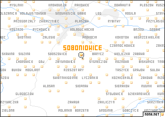 map of Soboniowice