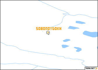 map of Sobonoydokh