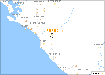 map of Sobor