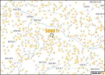 map of Šoboti