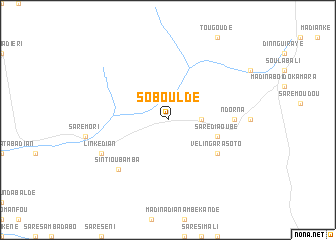 map of Sobouldé