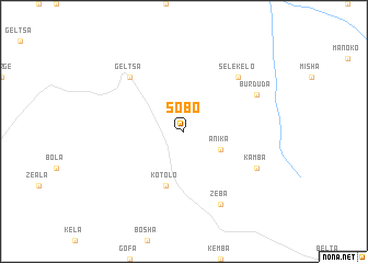 map of Sobo