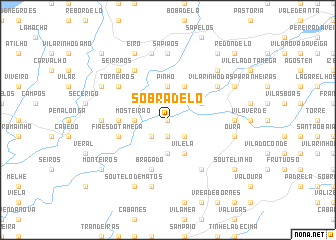 map of Sobradelo